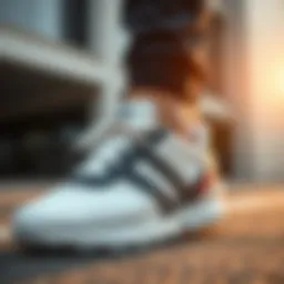 Elegant design of Adidas Astir Beyaz showcasing its unique style