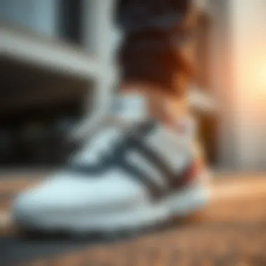 Elegant design of Adidas Astir Beyaz showcasing its unique style