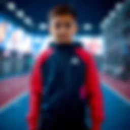 Adidas children's tracksuit showcasing vibrant design