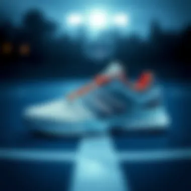 Advanced technology features integrated into adidas GameCourt 2 M