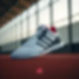 Innovative design of adidas GameCourt 2 M showcasing its sleek profile