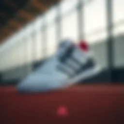 Innovative design of adidas GameCourt 2 M showcasing its sleek profile