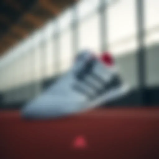 Innovative design of adidas GameCourt 2 M showcasing its sleek profile