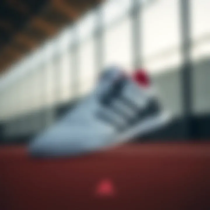 Innovative design of adidas GameCourt 2 M showcasing its sleek profile