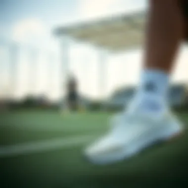 User experiencing comfort while wearing adidas GameCourt 2 M during sports