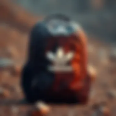 Quality materials used in the Adidas backpack