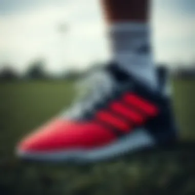 Unique Design Features of adidas Turf Shoes Close-up of adidas turf shoes showcasing their unique design features