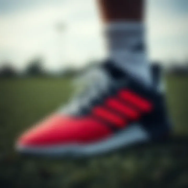 Unique Design Features of adidas Turf Shoes Close-up of adidas turf shoes showcasing their unique design features