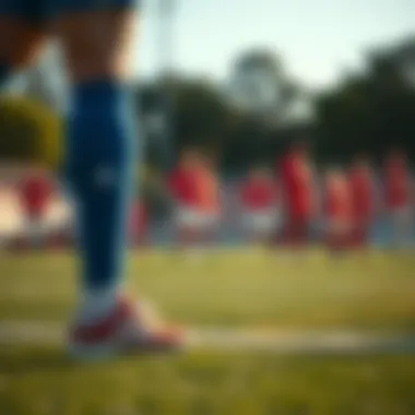 Field Performance with adidas Turf Shoes Group of players wearing adidas turf shoes on the field