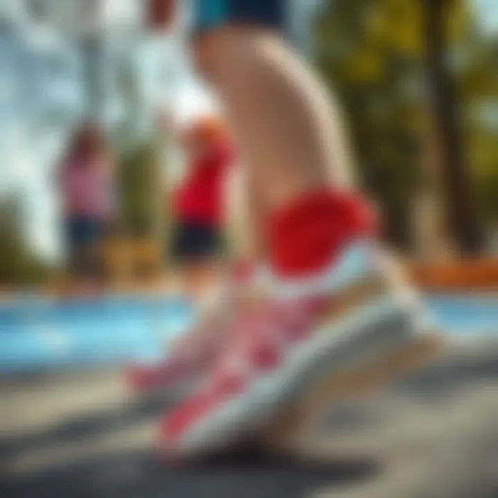 Child enjoying outdoor activities in Airmax shoes