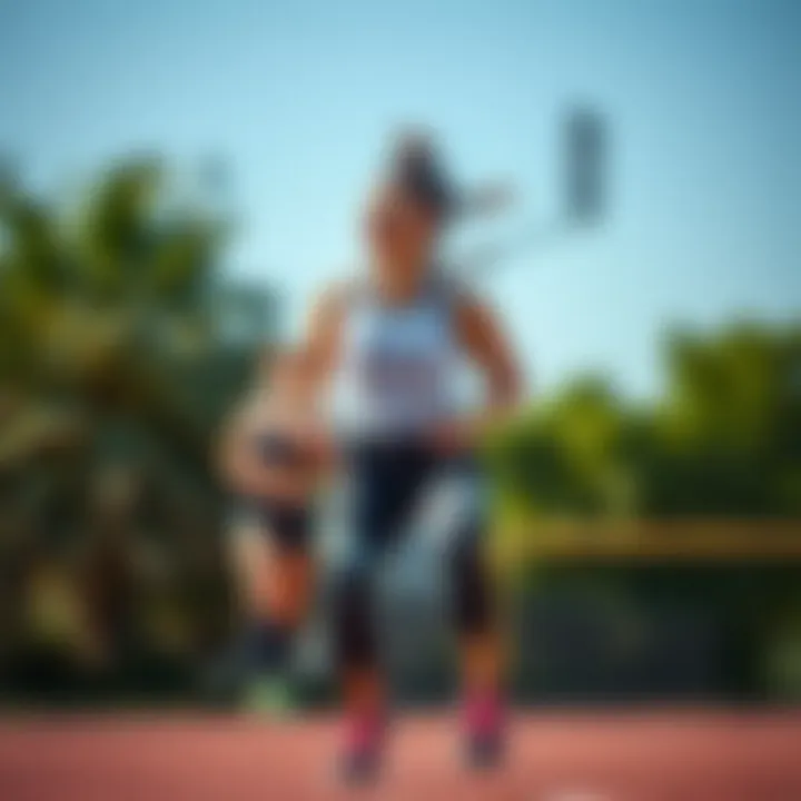 Stylish athletic wear enhancing performance and confidence