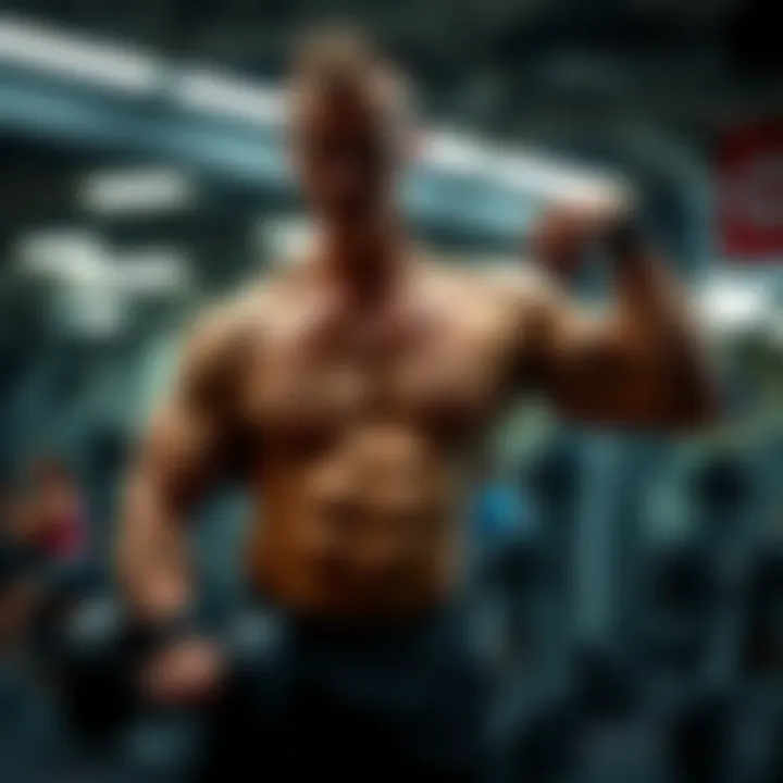 Dynamic workout environment highlighting active lifestyle