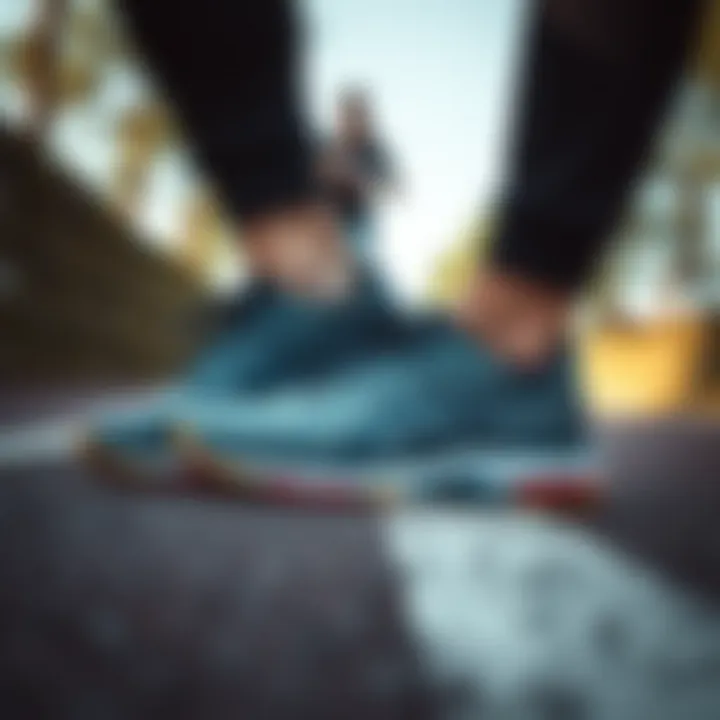 Active lifestyle with Asics footwear during various sports