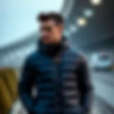 Stylish Display of Belleview Stretch Down Jacket