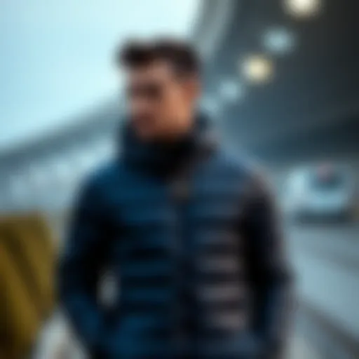 Stylish Display of Belleview Stretch Down Jacket