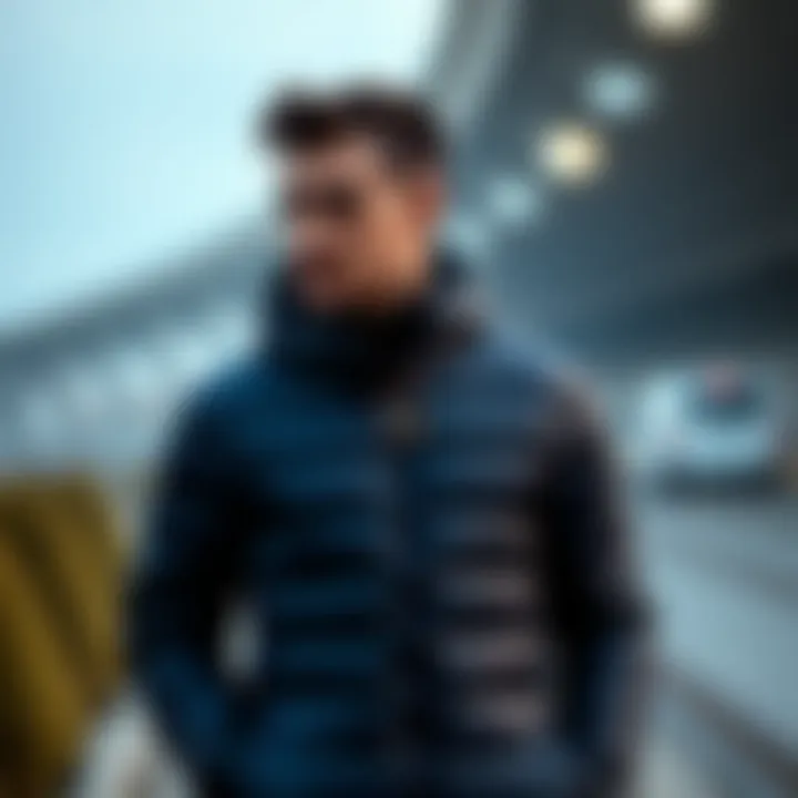 Stylish Display of Belleview Stretch Down Jacket