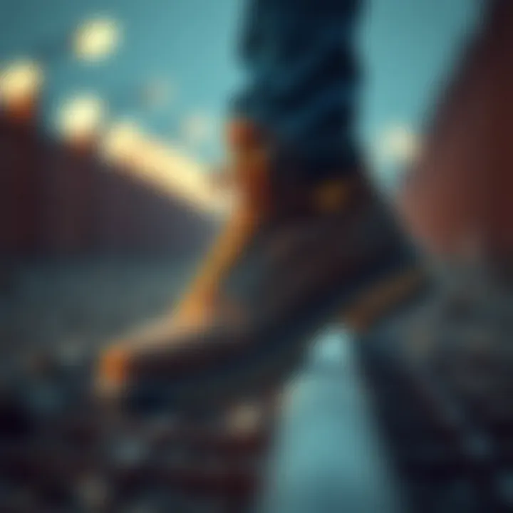 Durable work boots designed for safety