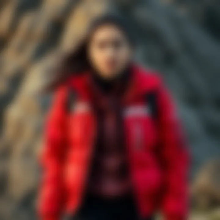 Layering Styles with Columbia Red Jackets Stylish layering ideas with Columbia red jackets