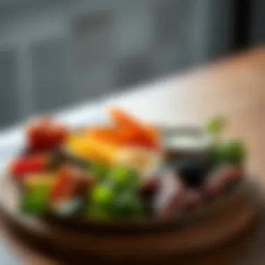 Balanced Nutrition Plate for Athletes A balanced plate of food highlighting macronutrients for athletes