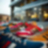 Diverse collection of stylish footwear