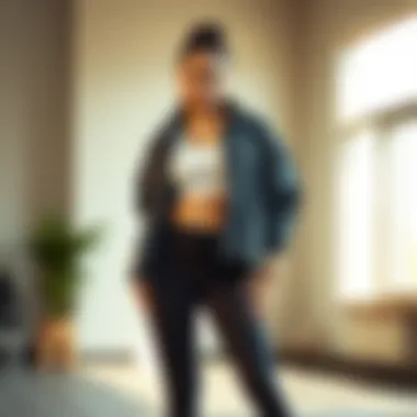 Comfortable and fashionable workout outfit