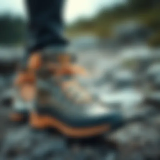 Stylish waterproof boots designed for outdoor activities