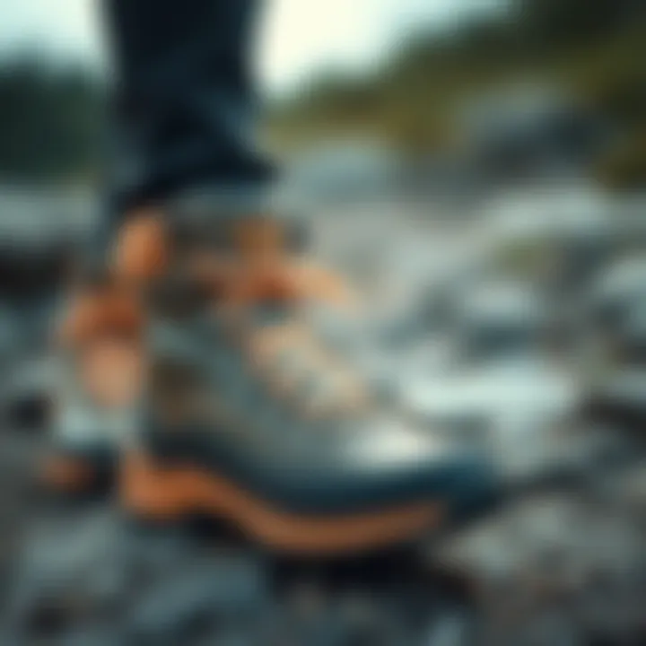 Stylish waterproof boots designed for outdoor activities