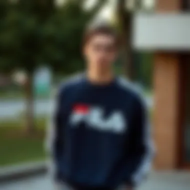 Versatility of Fila Sweatshirts for Casual Days Versatile Fila sweatshirt suitable for casual outings