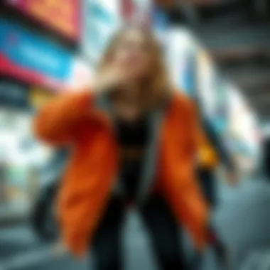 Dynamic street style inspired by freak fashion