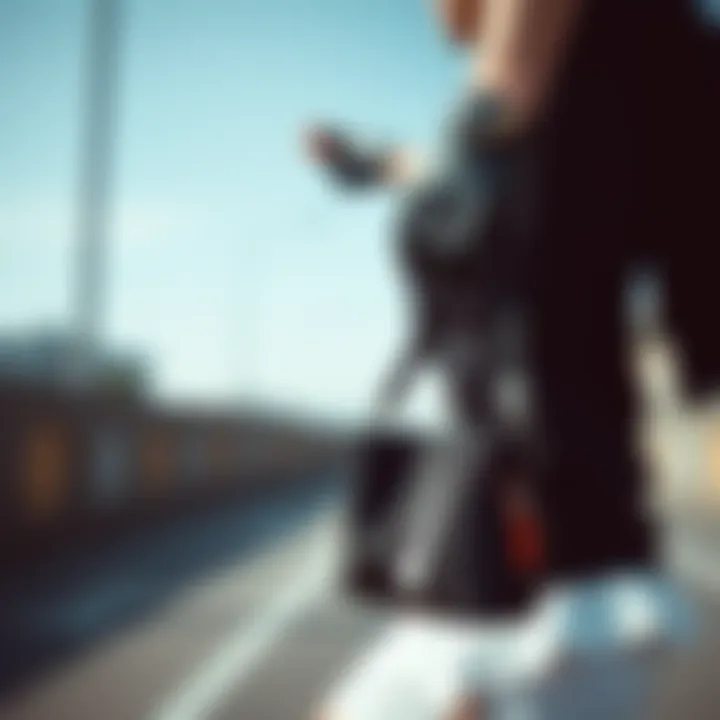 Trendy accessories that complete the sporty look