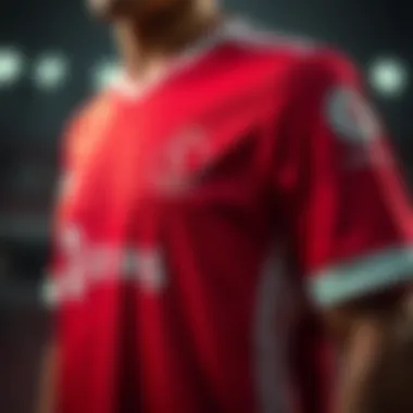 Design Elements of the Galatasaray Jersey Detailed design elements of the Galatasaray jersey