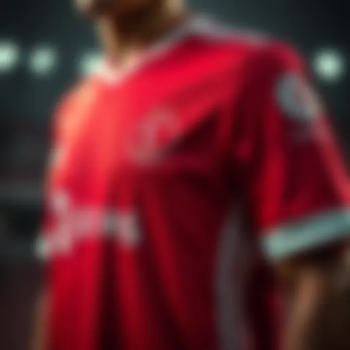 Design Elements of the Galatasaray Jersey Detailed design elements of the Galatasaray jersey