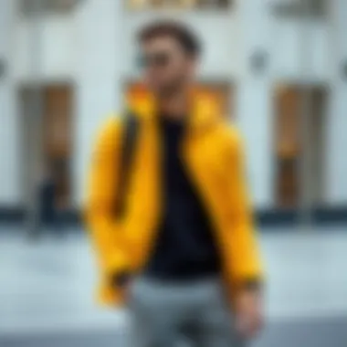 Versatile Styling Options for Every Occasion Person showcasing combinations with Jack Jones mont in yellow