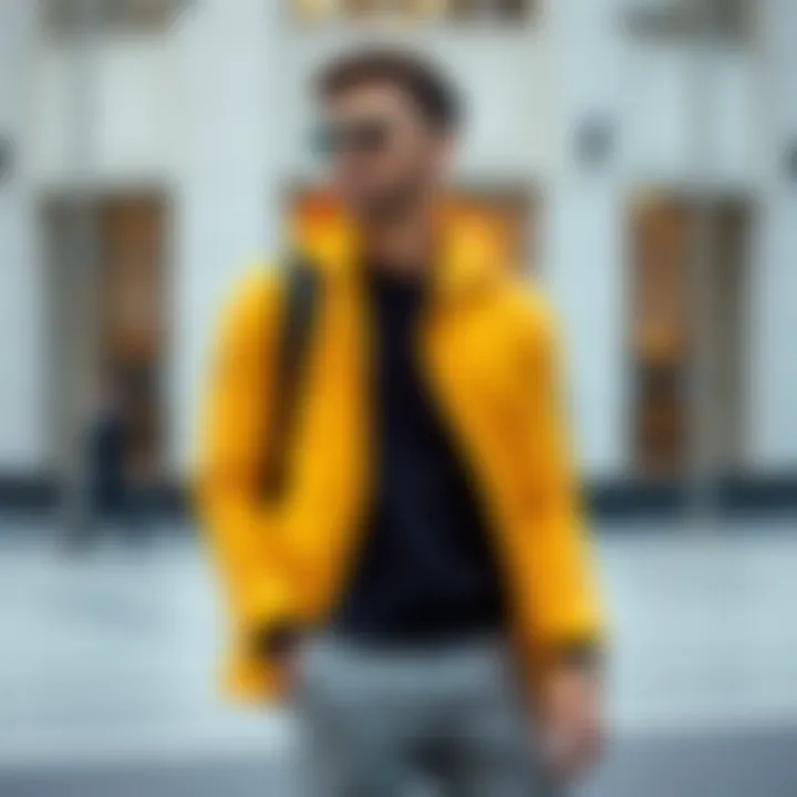 Versatile Styling Options for Every Occasion Person showcasing combinations with Jack Jones mont in yellow