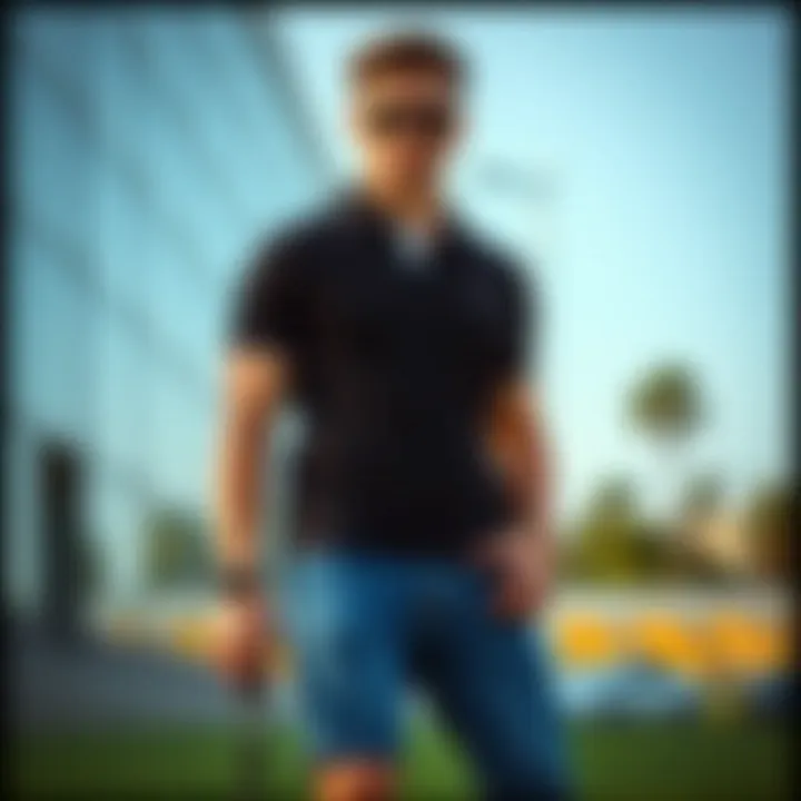 Trendy outfit combinations with polo t-shirts