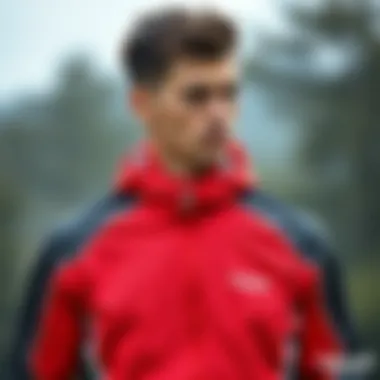 Athlete wearing a Kappa jacket highlighting functionality