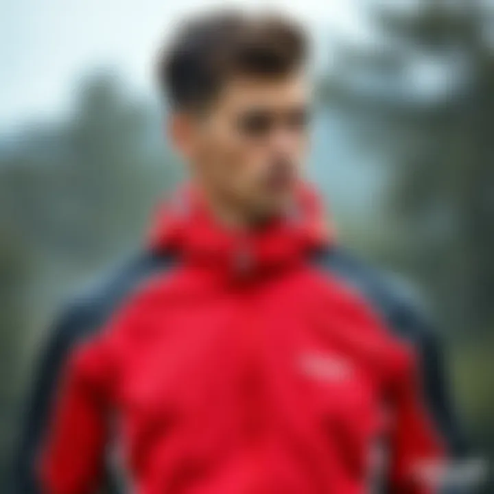 Athlete wearing a Kappa jacket highlighting functionality