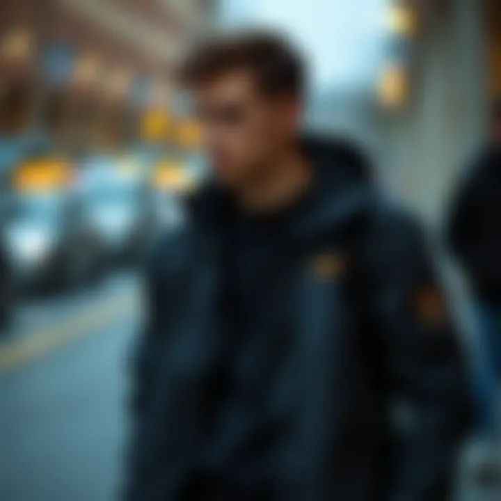 Kappa jacket paired with casual attire for everyday use