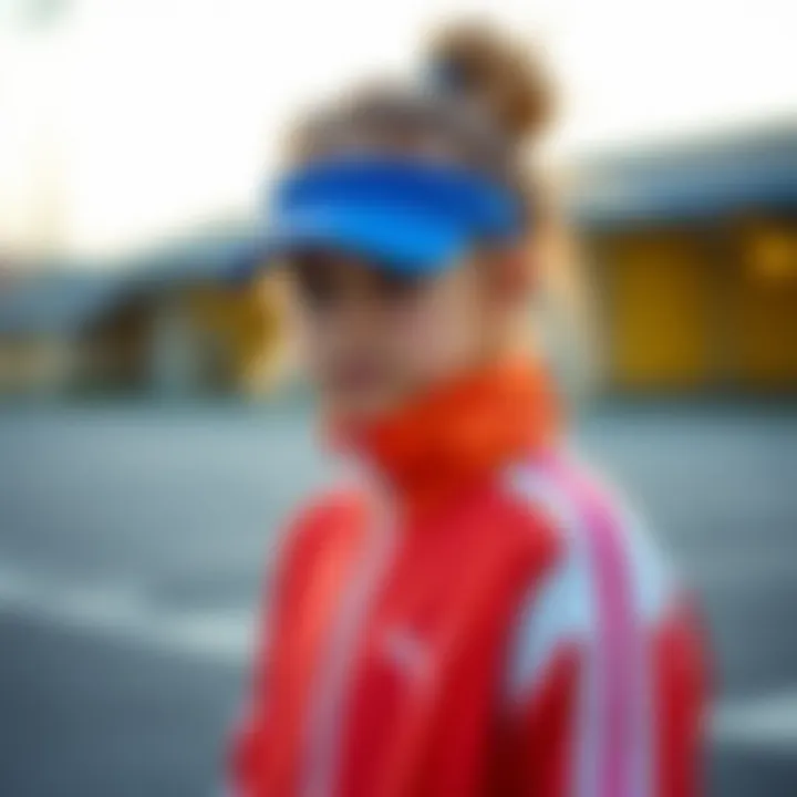 Colorful tracksuit options for girls