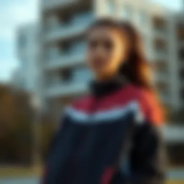 Comfortable and functional tracksuit for girls