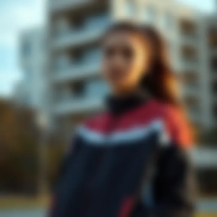 Comfortable and functional tracksuit for girls