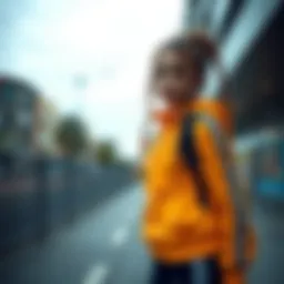 Stylish sports outfit for girls