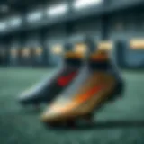 Innovative Design of Nike Football Boots Nike football boots showcasing innovative design