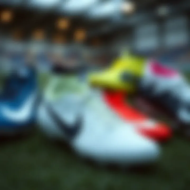 Stylish Collection of Nike Soccer Cleats A variety of Nike soccer cleats in different styles
