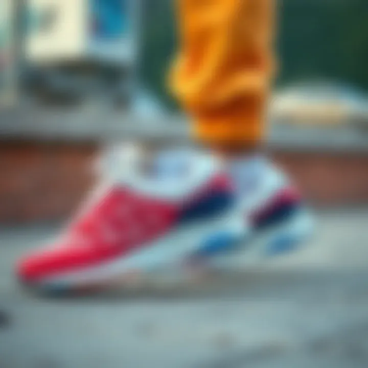 Fashionable Outfit Ideas Fashionable outfit ideas paired with colorful New Balance shoes