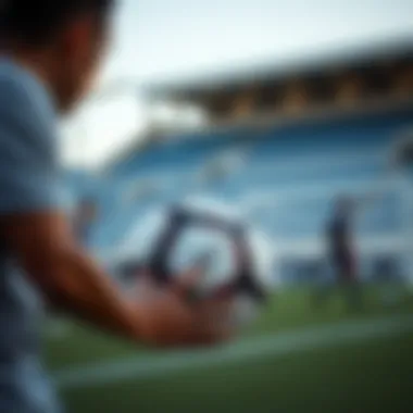 User experience demonstration with Nike Aerow Sculpt football.