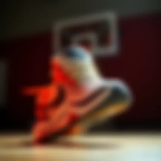 Nike basketball shoes designed for young athletes