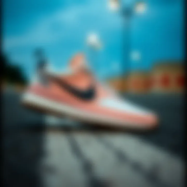 Stylish Nike footwear showcasing innovative design