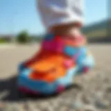 Colorful Nike children's sandals suitable for all seasons