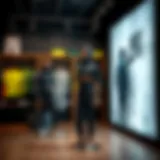 Sustainable sportswear display highlighting Nike's Green collection